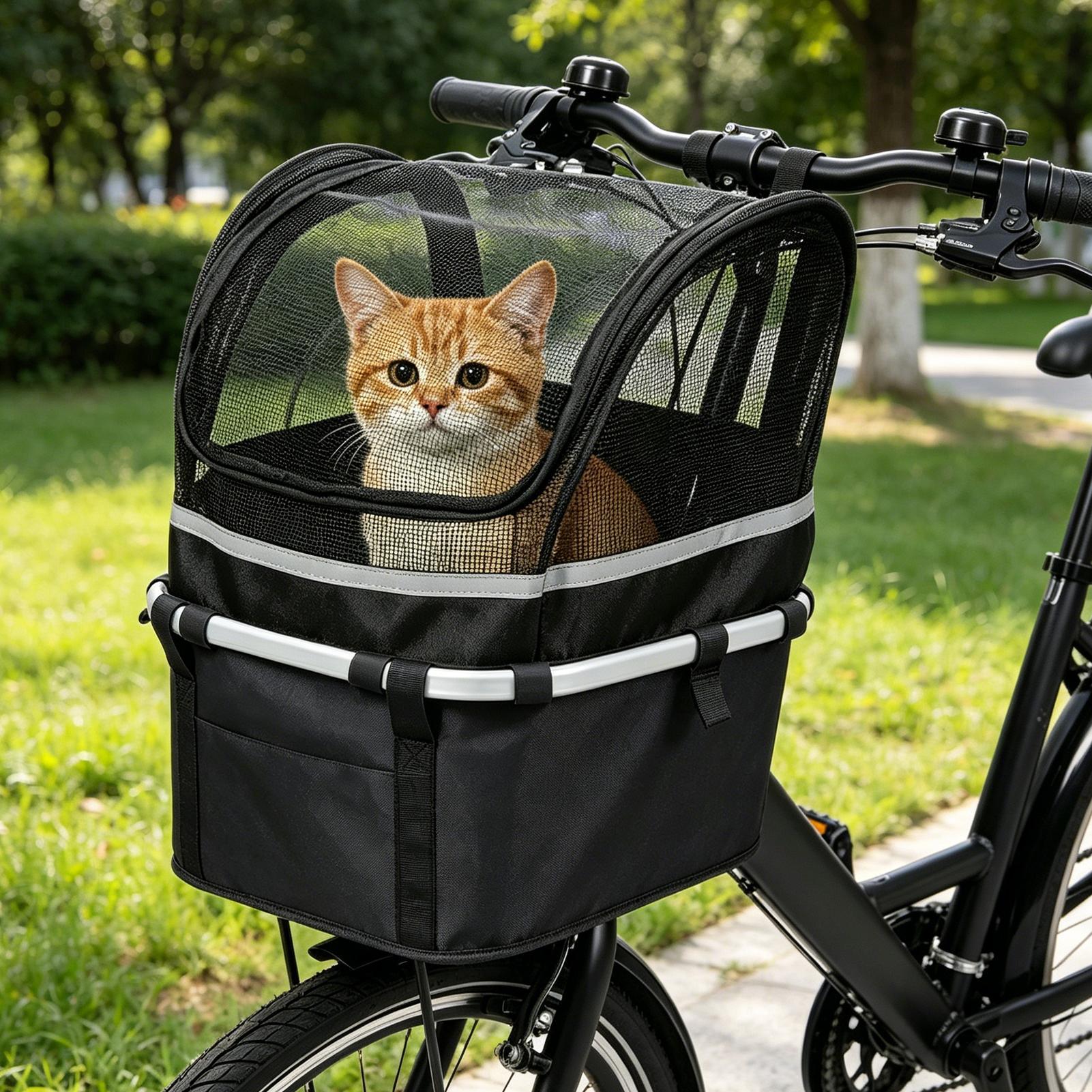 Bike Dog Basket Pet Bicycle Ha - Commuting By Bike 评论和价格