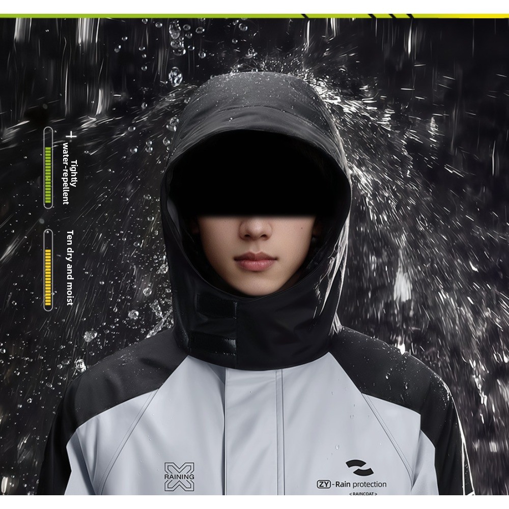 Two Piece Motorcycle Rain Suit - Cycling Commute Pants 评论和价格