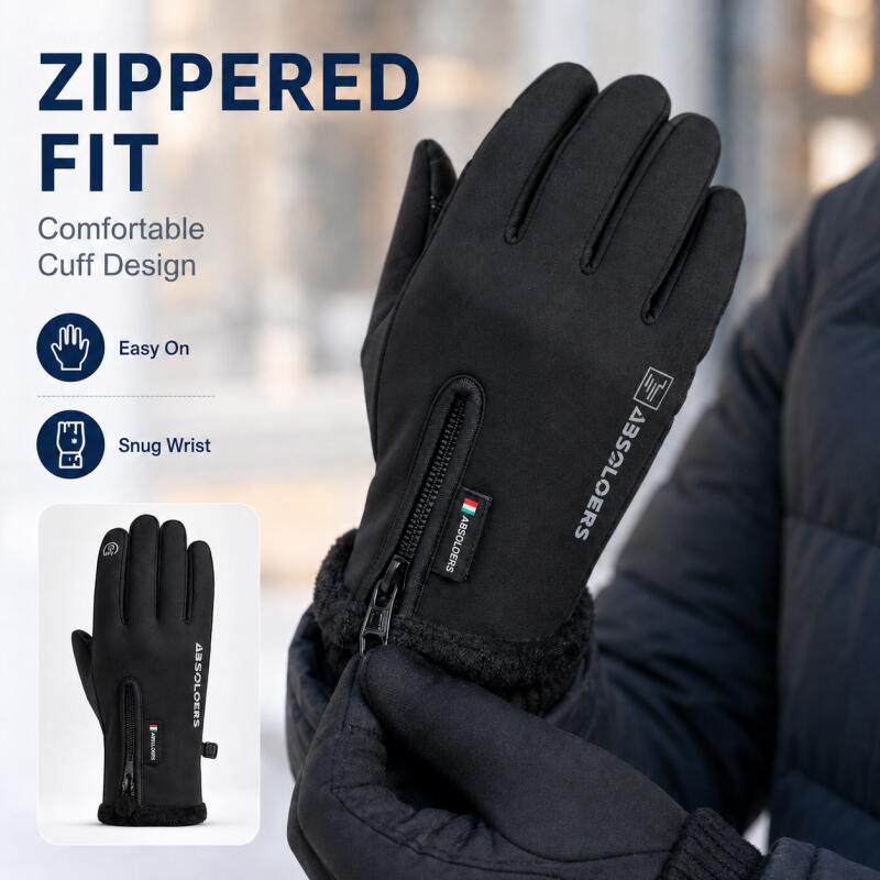 Winter Warm Touchscreen Gloves - Winter Cycling Commute 评论和价格