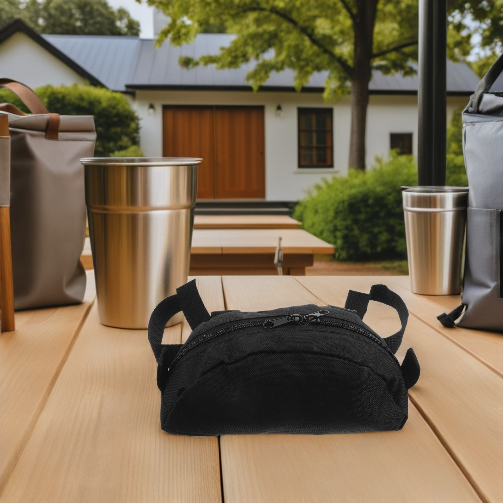 1Set Equestrian Saddle Bag Set - Panniers Waterproof Rear 评论和价格
