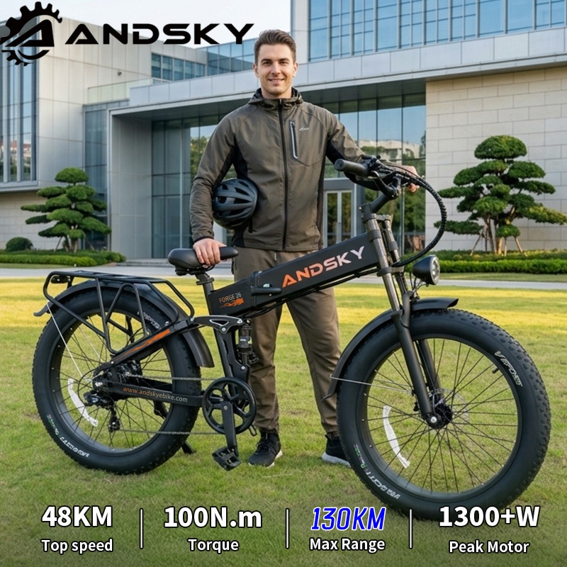 ANDSKY Forge 26 Foldable Elect - Commuting On Mountain Bike 评论和价格