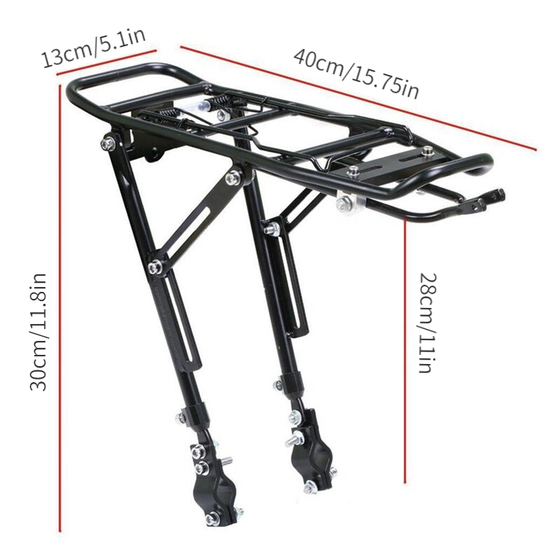 1PC Alloy Rear Bicycle  Rack C - Cycling Commuter Bag 评论和价格