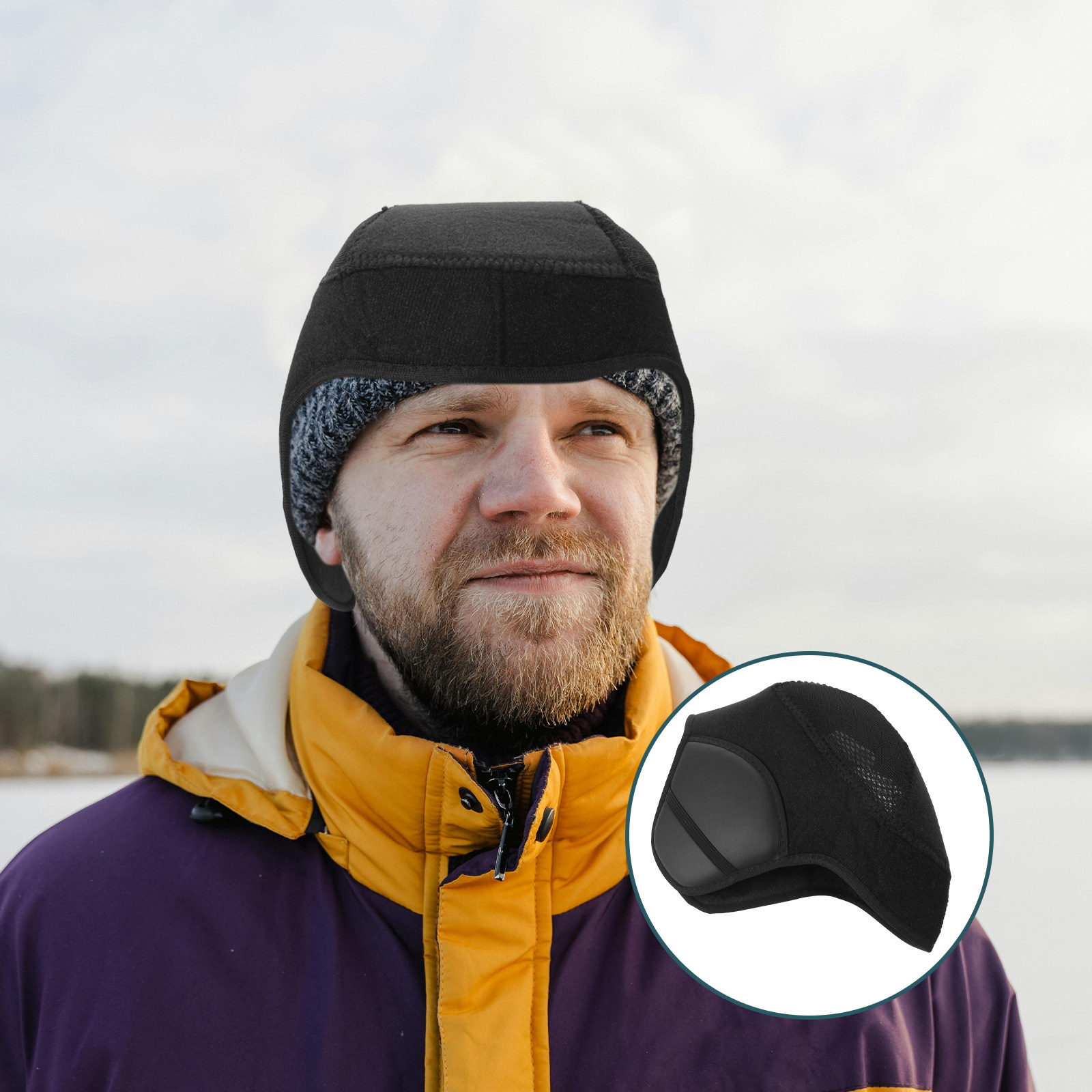 Windproof Cycling Ear Warmer P - Winter Cycling Commute 评论和价格