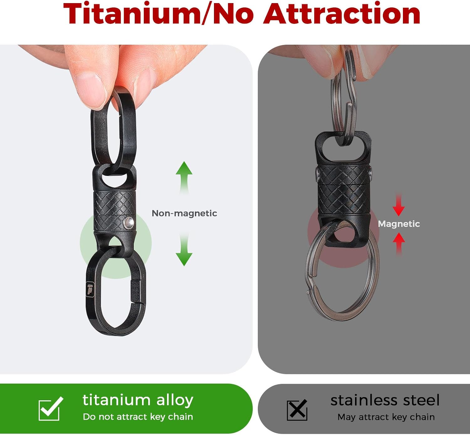 Quick Release Magnetic Keychai - Chain Lock Combination 评论和价格