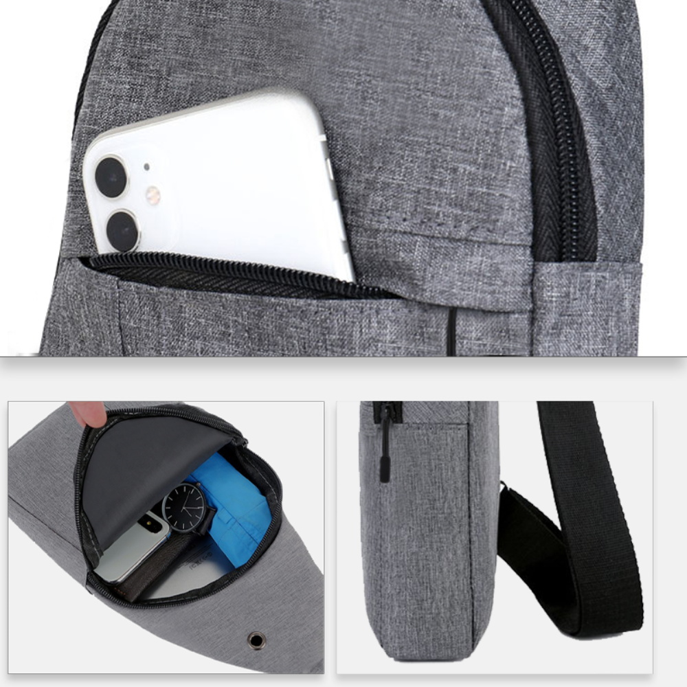 Single Shoulder Men Chest Bags - Cycling Commuter Bag 评论和价格