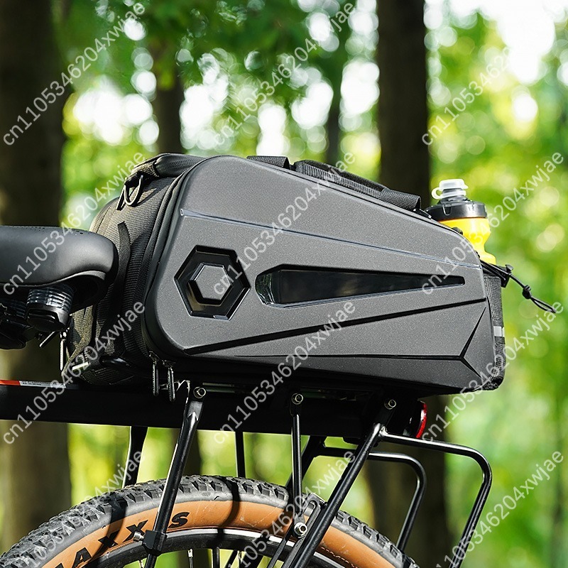 Hard Shell Bicycle Trunk Bag W - Panniers Waterproof Rear 评论和价格