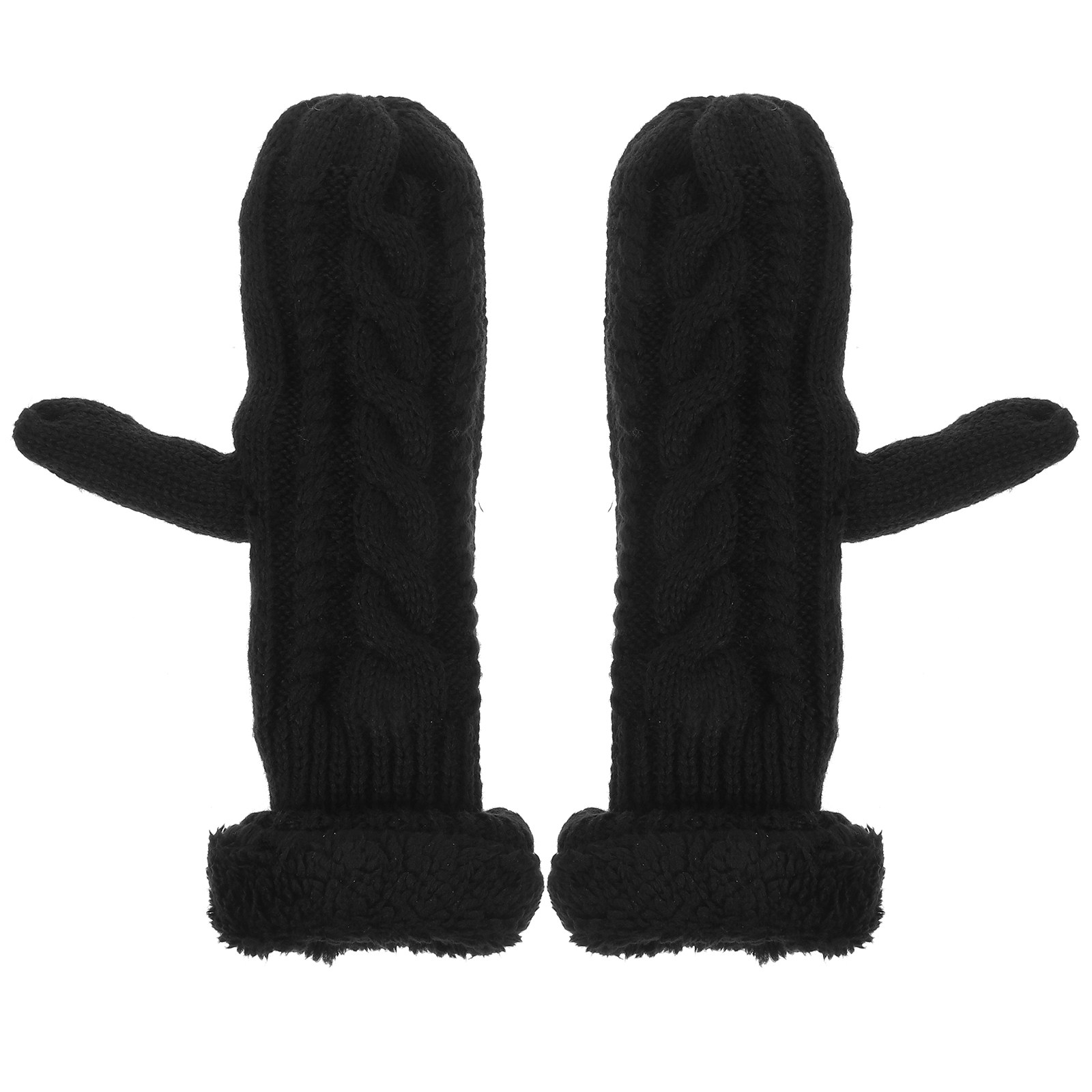 1Pair Adult Winter Gloves Thic - Winter Cycling Commute 评论和价格