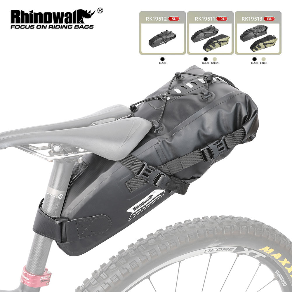Rhinowalk Bicycle Saddle Bag 5 - Cycling Commuter Bag 评论和价格