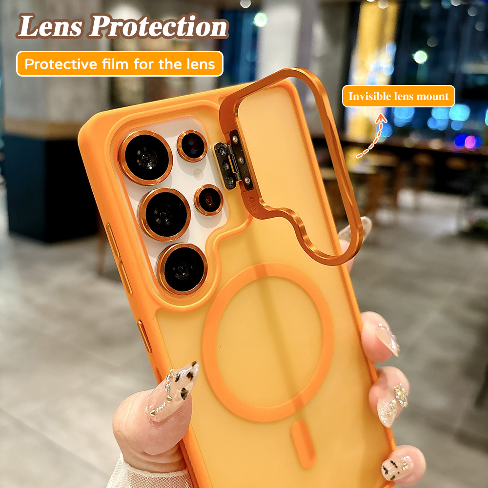Magnetic Lens Kickstand Phone  - Kickstand Adjustable 评论和价格