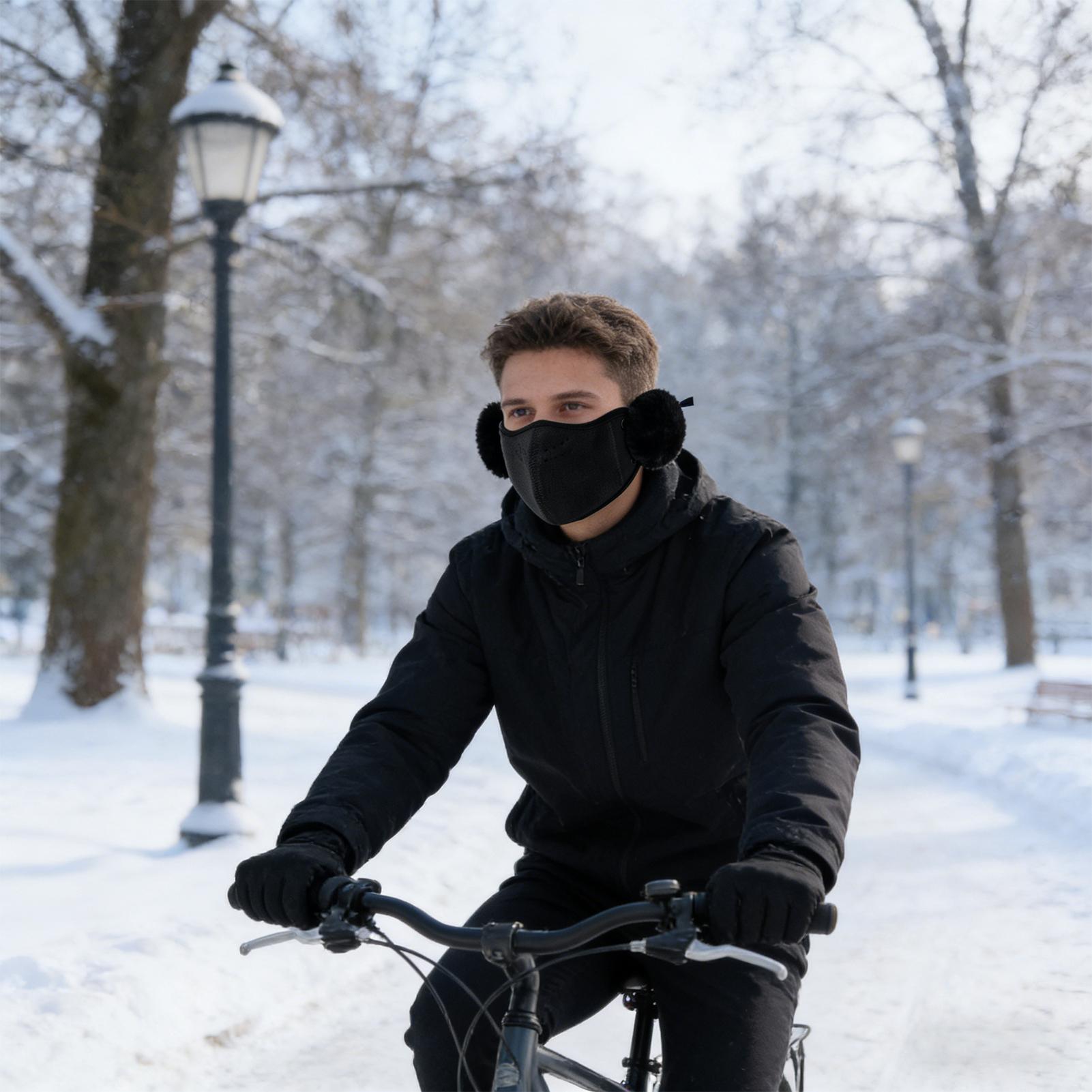 Face Mouth Cover Windproof Thi - Winter Cycling Commute 评论和价格