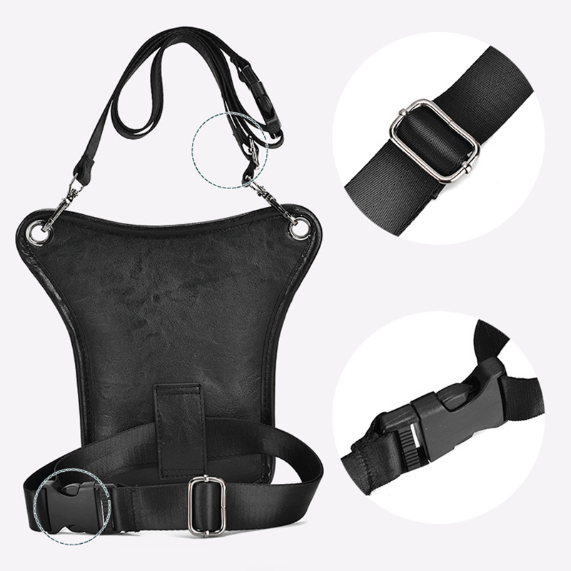 Vintage Pu Leather Waist Pack  - Cycling Commuter Bag 评论和价格