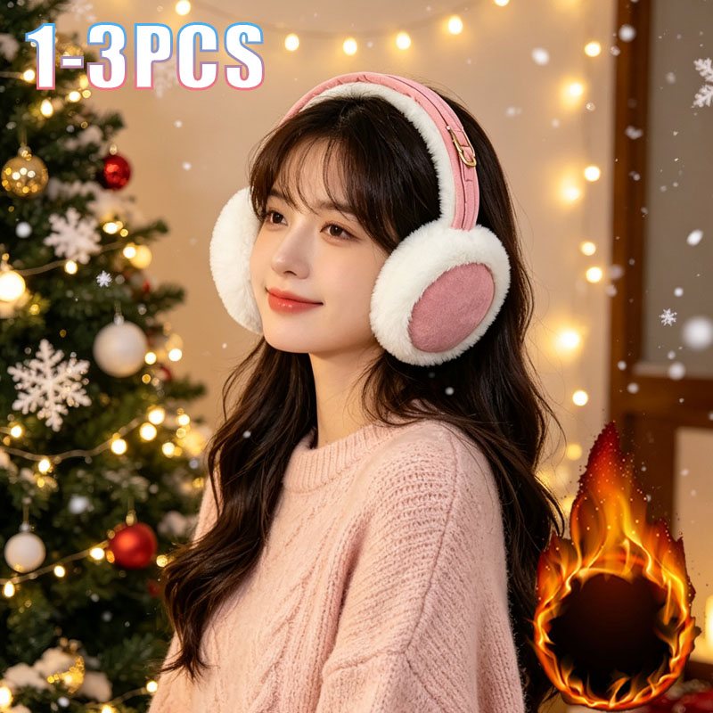 1-3PCS Winter Earmuffs Women F - Winter Cycling Commute 评论和价格
