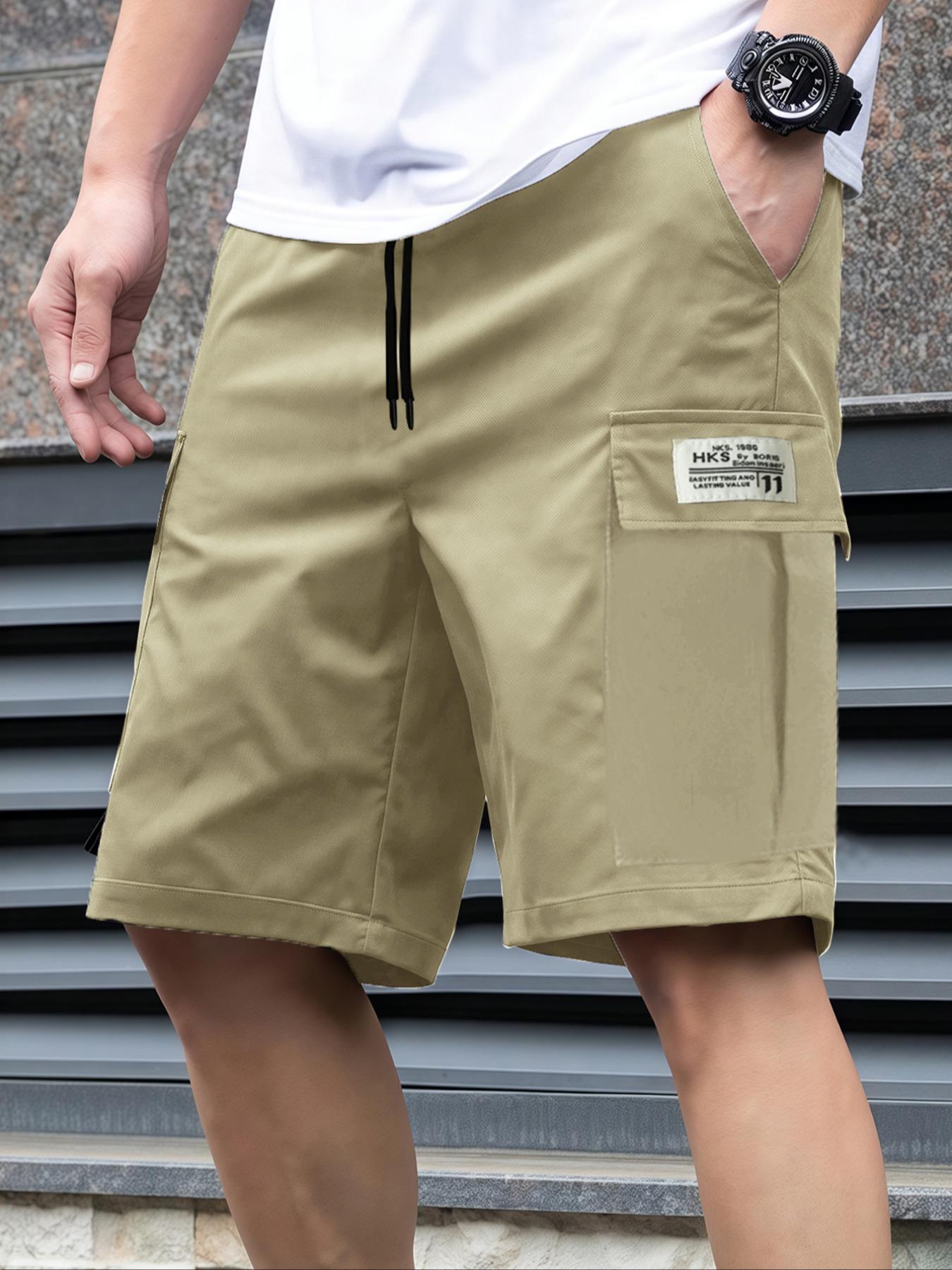 Men's Plain Casual Sports Shor - Cycling Commute Pants 评论和价格